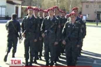 Перший батальйон Нацгвардії склав присягу на вірність Україні. ВІДЕО