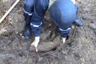 У Луцьку біля житлового будинку знайшли міну