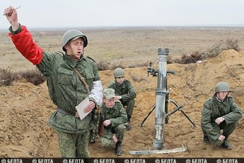 Білорусь проводить військові навчання біля кордону з Україною