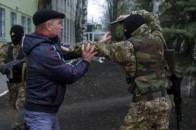Озброєні сепаратисти розігнали мирний мітинг