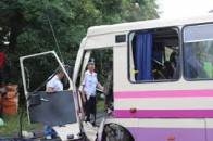 На Волині «КамАЗ» врізався в маршрутку: є постраждалі