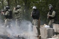 Жителі Слов'янська виступили на захист терористів ВІДЕО