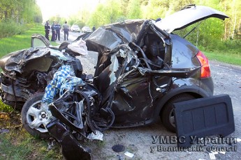 Смертельні ДТП на Волині