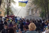 Як автомайданівці на Волині вшанували пам'ять загиблих в Одесі