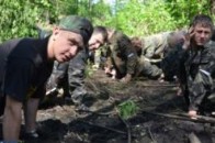 Як на Волині молодь партизанила у лісах ВІДЕО
