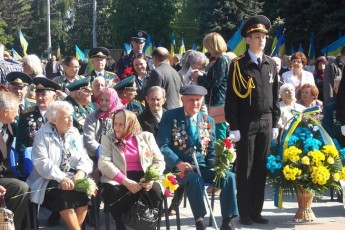День Перемоги у Луцьку святкували спокійно і без провокацій