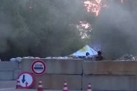 Нацгвардія відбила атаку терористів під Слов'янськом ВІДЕО