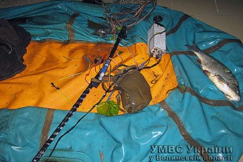 На Волині браконьєри намагались знищити сліди злочину