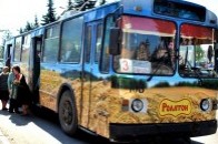 Цивілізація дісталася і до луцьких тролейбусів