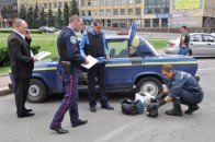 Відрізану голову кози з «гранатою» у пащі невідомі надіслали меру Миколаєва