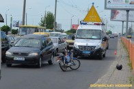 У Луцьку ДТП: авто зіткнулось з мотоциклом