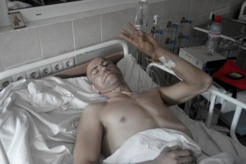 У волинського журналіста, якого поранили на Сході, паралізована права частина тіла