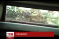Українські силовики показали відео кривавих боїв з терористами ВІДЕО