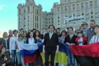 Москвичі підтримали українців у їхній боротьбі з загарбниками ВІДЕО