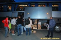 Автобус з волинянами виїхав на Схід