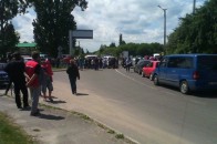 На Волині родичі мобілізованих блокують міжнародну трасу