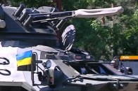 Нацгвардійцям передали новітні БТРи для АТО ВІДЕО