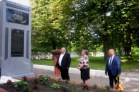 В місті на Волині на честь загиблих шахтарів відкрили пам’ятну стелу