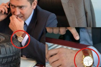 Замначальник міліції Волині носить годинник за 12 000 євро, - ЗМІ
