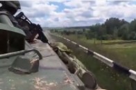 У мережі з'явилося відео обстрілу колони АТО під Слов'янськом ВІДЕО
