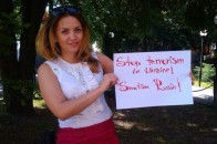 Жителі Волині закликали Захід ввести санкції проти Росії ФОТО