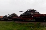 Із Сум на Донбас вирушив поїзд з танками ВІДЕО