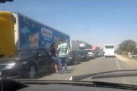 На в'їзді до Криму утворилася черга в декілька кілометрів ВІДЕО