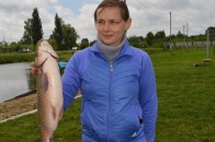 Жінка з Волині виграла чемпіонат рибалок