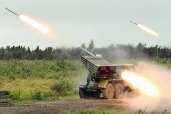 Російські «Гради» вдерлись в Україну, обстріляли силовиків і повернулися назад в РФ ВІДЕО