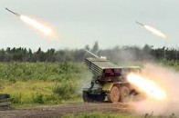 Російські «Гради» вдерлись в Україну, обстріляли силовиків і повернулися назад в РФ ВІДЕО