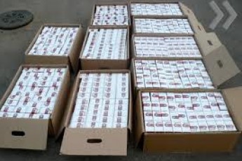 На волинській митниці затримали 30 тисяч пачок контрабандних сигарет