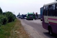 На Волині в двох місцях знову перекрили міжнародну трасу