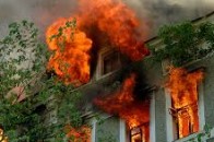 У Луцьку горіла шестиповерхівка
