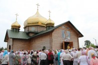 На Волині збудували церкву без жодного цвяха