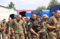 Як у Луцьку вітали військових з поверненням