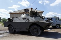 Десантники знищили колону терористів, що рухалася до Луганська