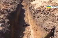 На Донбасі укріпрайони для терористів зводять російські фахівці ВІДЕО