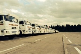 280 російських КамАЗів з «гуманітаркою» відправилися до кордону з Україною ВІДЕО