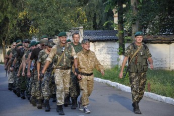 Луцькі прикордонники повернулись із зони АТО ФОТО