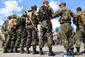 Правоохоронці з Волині в зоні АТО потрапили під шквальний обстріл
