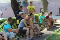 У Луцьку для поранених військових виступив Волинський народний хор