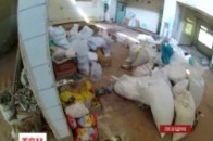 На Луганщині голодним біженцям не дають українську гуманітарну допомогу ВІДЕО