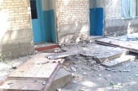 Вибух у лікарні Новоазовська: є постраждалі ВІДЕО