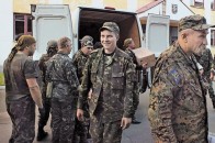 В зону АТО вирушили нові добровольці ВІДЕО