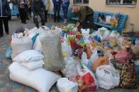 Луцька громада зібрала та відправила військовим 32 тонни продуктів