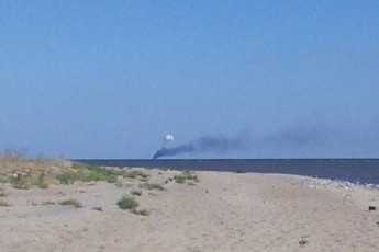 В Азовському морі обстріляли катер прикордонної служби, - ЗМІ. ВІДЕО