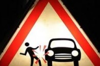ДТП на Волині : «Mercedes» наїхав на пішохода
