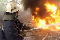 На Волині горіли господарські будівлі
