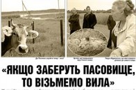 «Заберуть пасовище - візьмемо в руки вила», - селяни Волині проти передачі лугу бійцям АТО