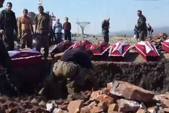 Терористи ховають своїх вбитих прямо на Савур-Могилі ВІДЕО